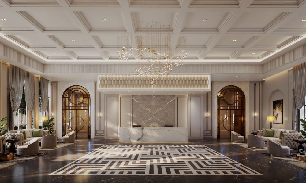 Wintry Mountain Landscape